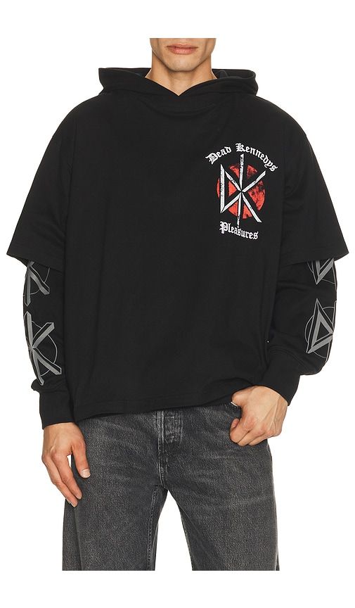 X Dead Kennedys Layered Hoodie in . - size L (also in M, S, XL/1X) - Pleasures - Modalova