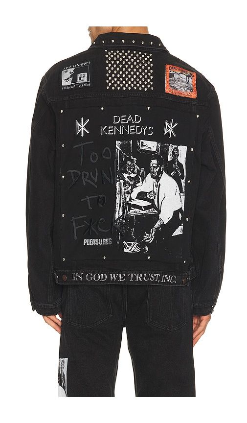 X Dead Kennedys DIY Trucker Jacket in . - size L (also in M, S, XL/1X) - Pleasures - Modalova