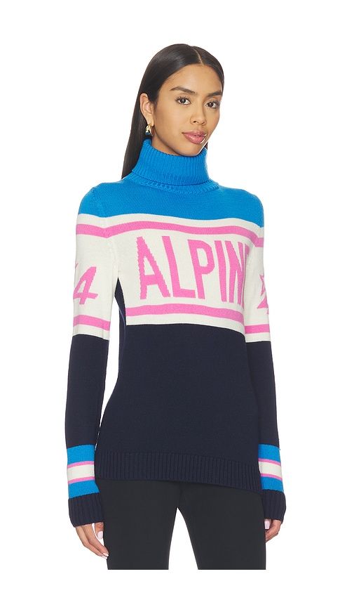 Womens Alpine Sweater in Navy,Pink. - size S (also in XS) - Perfect Moment - Modalova