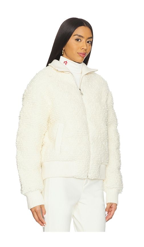 Apres Padded Bomber in Cream. - size M (also in S) - Perfect Moment - Modalova