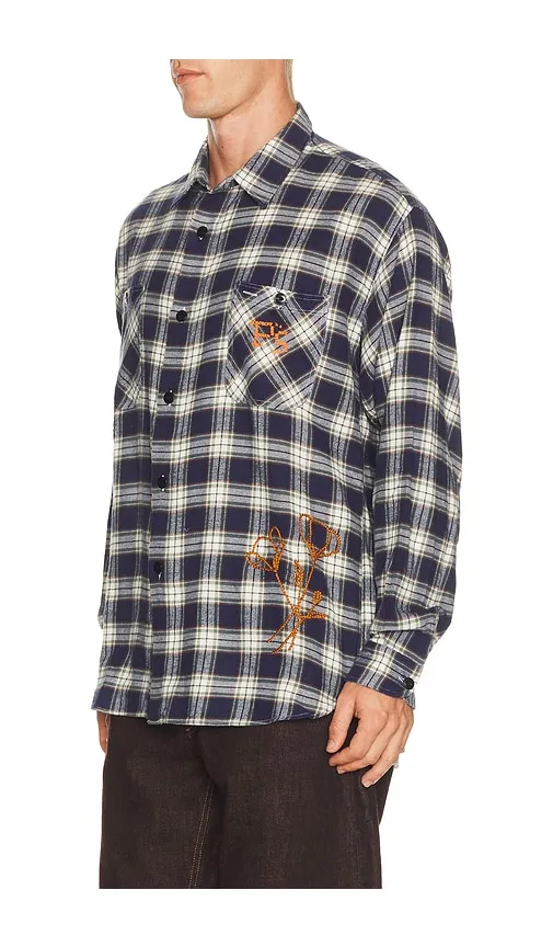 Rip P's Check Flower Shirt in Multi. - size L (also in M, S, XL/1X) - President's - Modalova