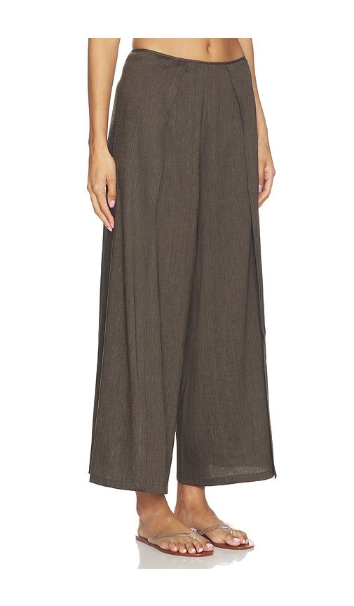 Proenza Schouler Calla Pant in Brown. - size 0 (also in 10, 2, 4, 6, 8) - Proenza Schouler White Label - Modalova