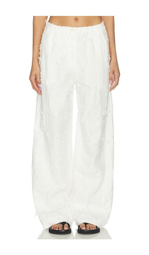 Shilo Pant in White. - size L (also in M, S) - Proenza Schouler White Label - Modalova