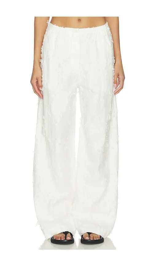 Shilo Pant in White. - size L (also in M, S, XS) - Proenza Schouler White Label - Modalova
