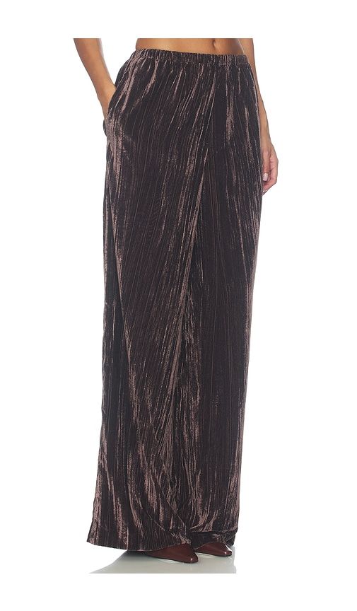 Meadow Pant in Chocolate. - size 0 (also in 2, 4, 6, 8) - Proenza Schouler White Label - Modalova