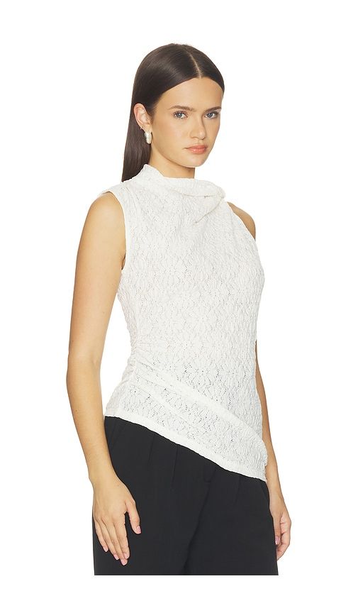 Circe Top in Ivory. - size L (also in M, S, XS) - Proenza Schouler White Label - Modalova