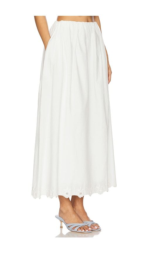Antoinette Skirt in White. - size L (also in M) - Posse - Modalova