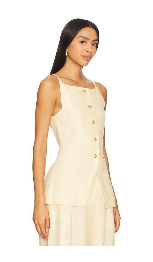 Nancy Gilet in Lemon. - size L (also in M, S) - Posse - Modalova