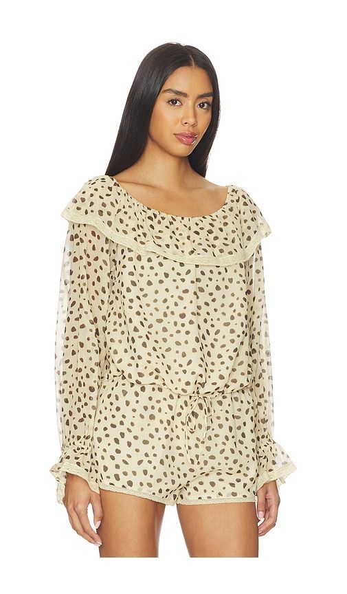 Priscilla Blouse in Beige. - size M (also in S, XS) - Posse - Modalova