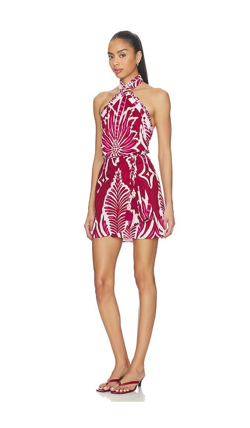 Manon Mini Dress in Red. - size L (also in S) - Poupette St Barth - Modalova
