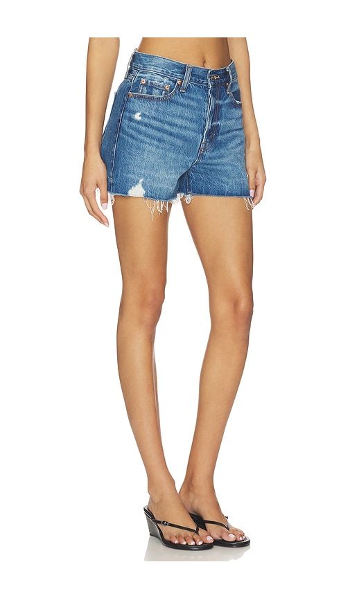 Nova High Rise Cut Off Short in Blue. - size 23 (also in 24, 25, 26, 27, 28, 29, 31) - PISTOLA - Modalova