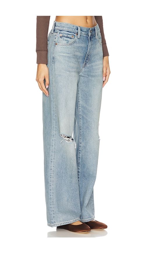Hendrix Wide Leg Jeans in Blue. - size 25 (also in 30) - PISTOLA - Modalova