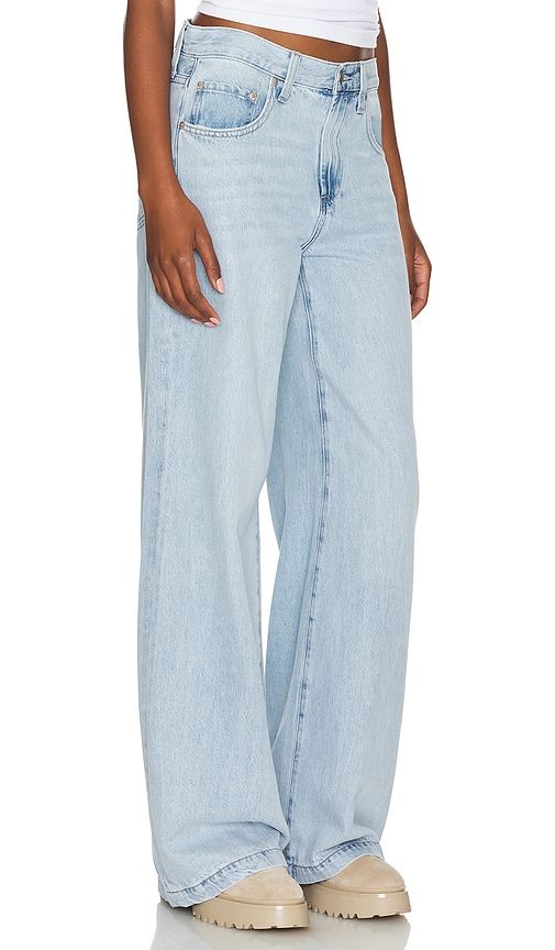 Petite Jadyn Wide Leg in Blue. - size 30P (also in 31P) - PISTOLA - Modalova