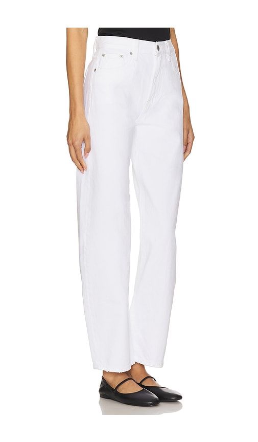 Wes High Rise Barrel Jeans in White. - size 25 (also in 31, 32) - PISTOLA - Modalova