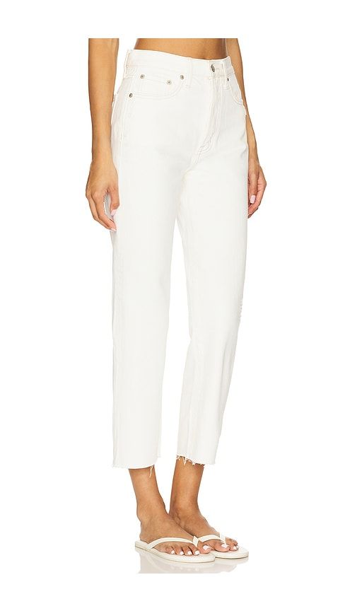 Cassie High Rise Crop Straight in White. - size 28 (also in 29) - PISTOLA - Modalova