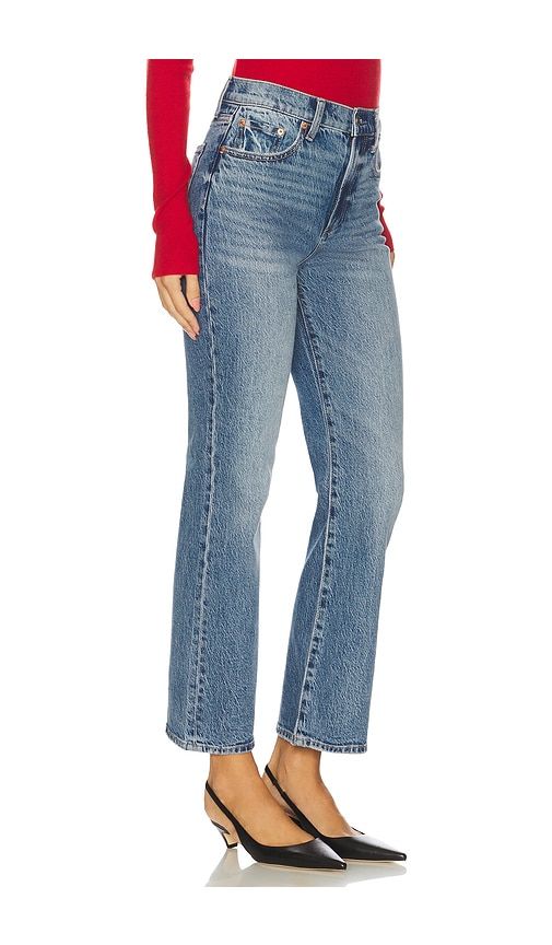 Ally High Rise Vintage Ankle Boot Jeans in Blue. - size 24 (also in 27, 33) - PISTOLA - Modalova