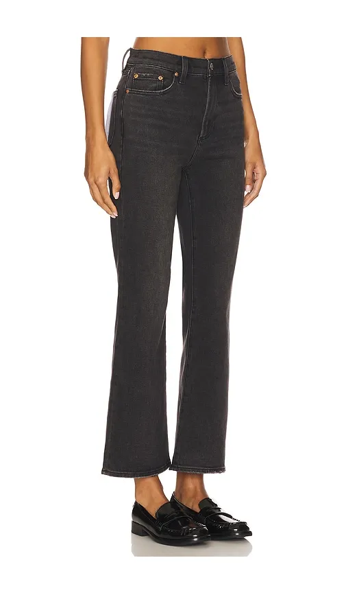 Ally High Rise Vintage Ankle Boot Jeans in Black. - size 28 (also in 31, 32) - PISTOLA - Modalova