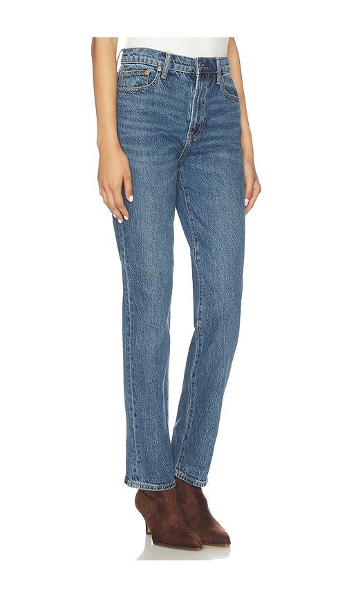 Bri High Rise Slim Straight Jeans in Blue. - size 23 (also in 33) - PISTOLA - Modalova