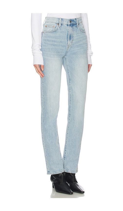 Bri High Rise Slim Straight Jeans in Blue. - size 26 (also in 28, 32, 33) - PISTOLA - Modalova