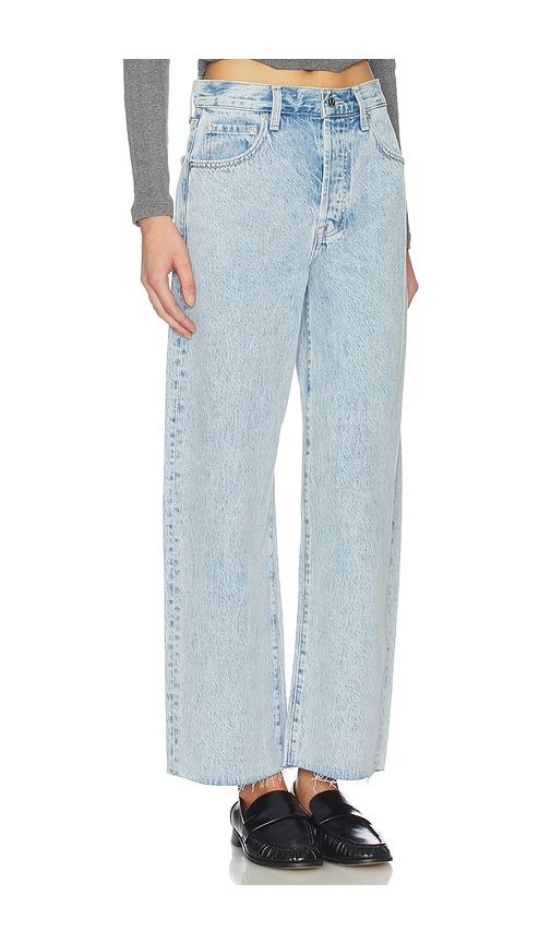 Tate Crop High Rise Wide Jeans in Blue. - size 27 (also in 31, 33) - PISTOLA - Modalova