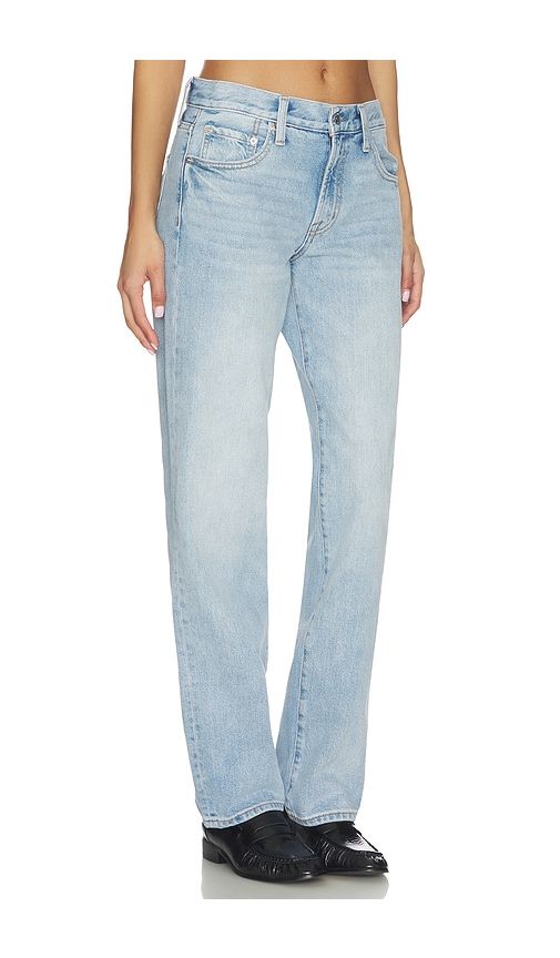 Issa Mid Rise Relaxed Straight Jeans in Blue. - size 27 (also in 28) - PISTOLA - Modalova