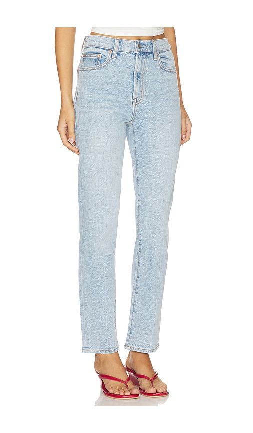Bri Ankle High Rise Slim Straight Jeans in Blue. - size 24 (also in 27, 28, 33) - PISTOLA - Modalova