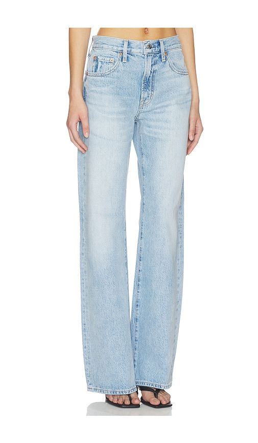 Larsen Relaxed Flare Jeans in Blue. - size 27 (also in 29, 33) - PISTOLA - Modalova
