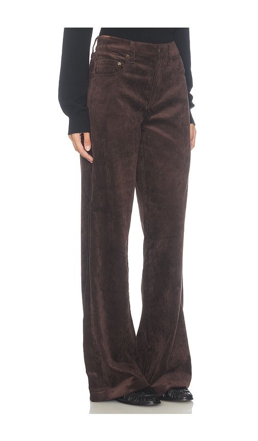 Jadyn Low Slung Palazzo Pant in Brown. - size 26 (also in 27, 28, 29) - PISTOLA - Modalova
