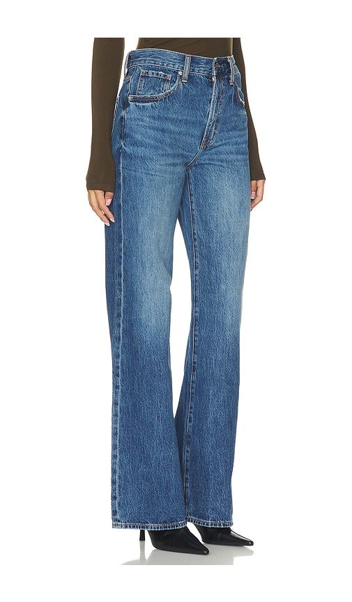 Larsen Relaxed Flare Jeans in Blue. - size 23 (also in 24, 25, 26, 27, 28, 29, 30, 32) - PISTOLA - Modalova