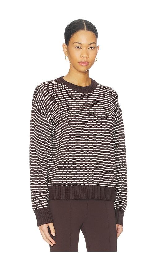 Aura Crew Neck Sweater in Brown. - size M (also in S) - PISTOLA - Modalova