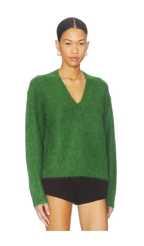 Kit V Neck Pullover Sweater in Green. - size L (also in M, XL) - PISTOLA - Modalova