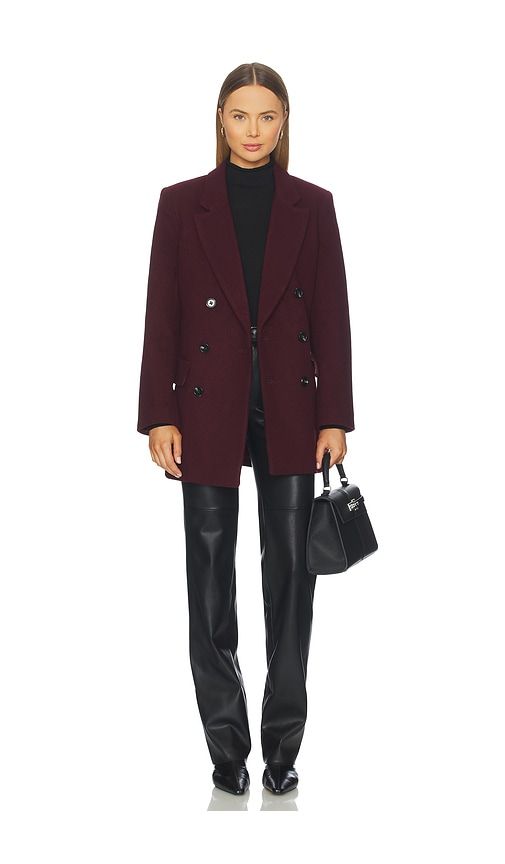 Emory Short Double Breasted Wool Coat in . Taglia L. Also in S, XL, XS - PISTOLA - Modalova