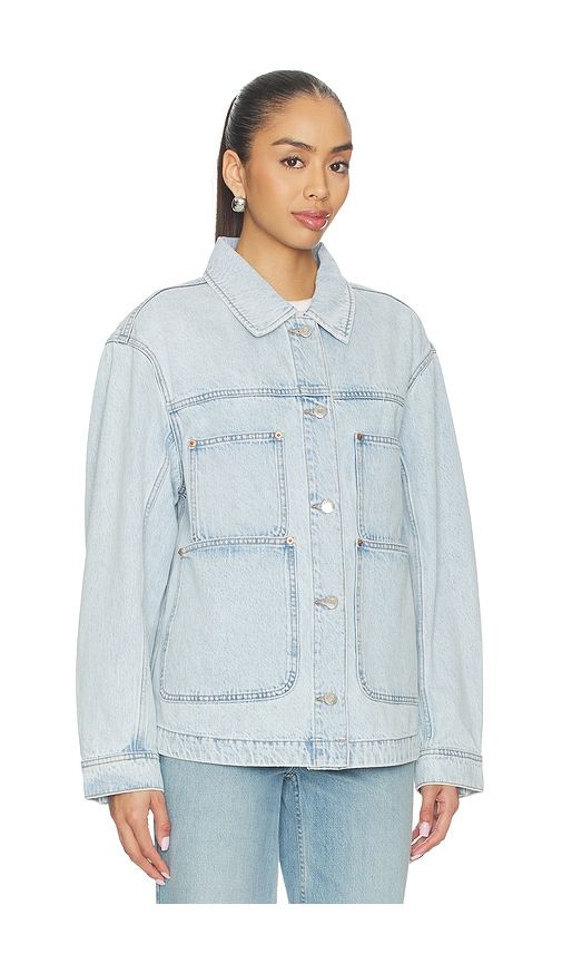 Karlee Chore Jacket in Blue. - size M (also in S, XL) - PISTOLA - Modalova