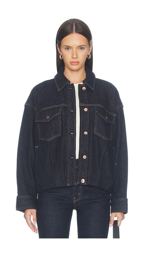 Bibi Blouson Jacket in Blue. - size L (also in M, S, XS) - PISTOLA - Modalova