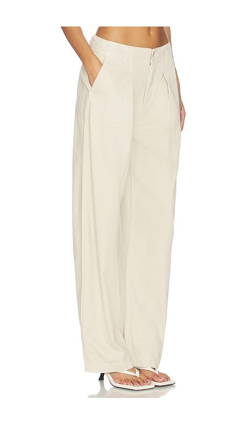 Eden Plated Barrel Trouser in Tan. - size 23 (also in 24, 25, 26, 27, 28, 30, 31, 32, 33) - PISTOLA - Modalova