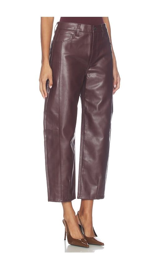 Eli High Rise Arched Leg Pant in Brown. - size 23 (also in 24, 25, 26, 27, 28, 29, 30, 31, 32, 33) - PISTOLA - Modalova