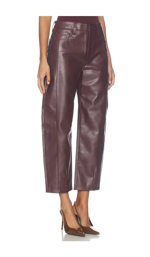 Eli High Rise Arched Leg Pant in Brown. - size 23 (also in 24, 25, 26, 27, 28, 29, 31, 32, 33) - PISTOLA - Modalova