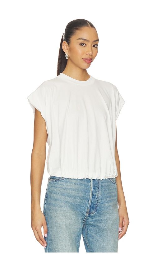 Millie Bubble Tee in White. - size L (also in M) - PISTOLA - Modalova