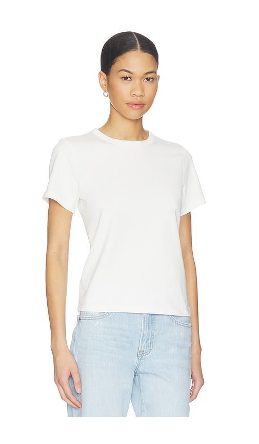 Alba Baby Tee Shirt in White. - size L (also in M, S, XS) - PISTOLA - Modalova