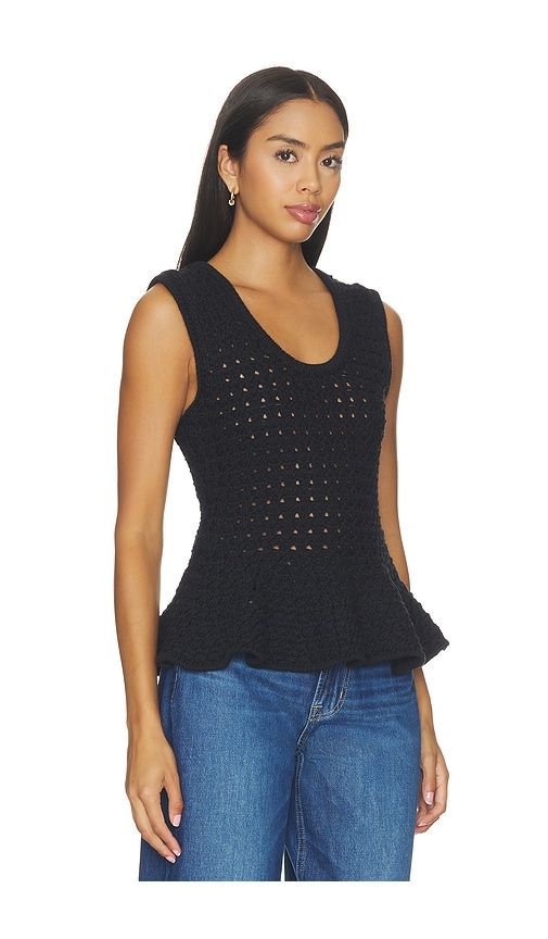 Anna Peplum Sweater Tank Top in . - size L (also in M, S, XL, XS) - PISTOLA - Modalova
