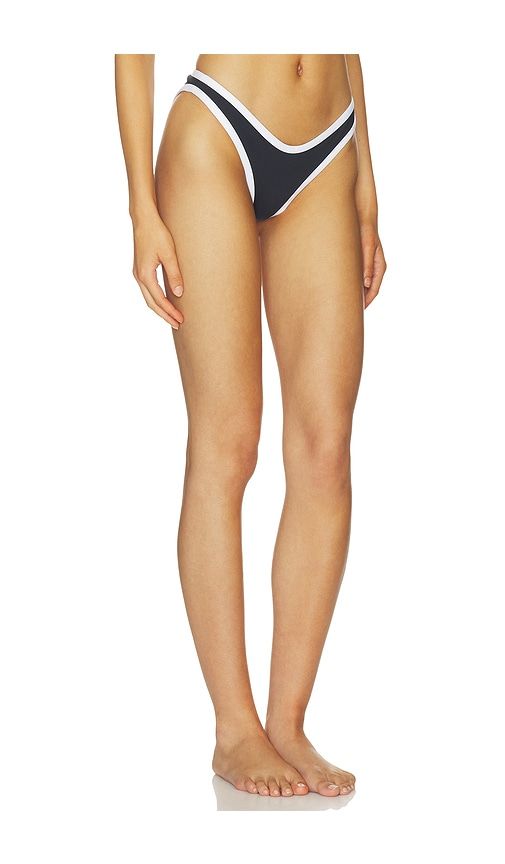 Ashley Comfort Bikini Bottom in Black. - size L (also in M, S, XS) - POST SWIM - Modalova