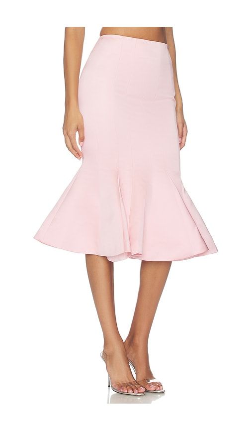 Seamed Trumpet Skirt in Pink. - size 0 (also in 2, 6) - Prabal Gurung - Modalova