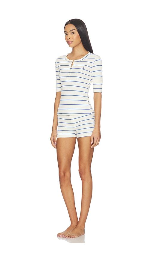 Henley & Shorts Set in White. - size XL (also in XS) - Polo Ralph Lauren Intimates - Modalova
