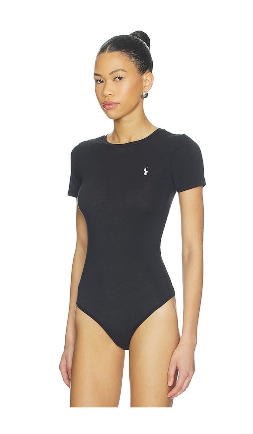 Short Sleeve Bodysuit in Black. - size L (also in XXL) - Polo Ralph Lauren Intimates - Modalova