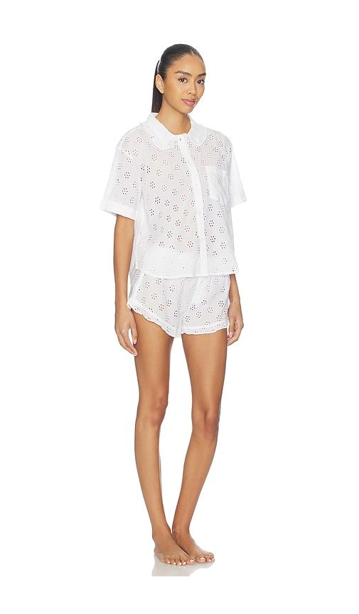Short Sleeve Short Pajama Set in Ivory. - size XL (also in XS) - Polo Ralph Lauren Intimates - Modalova