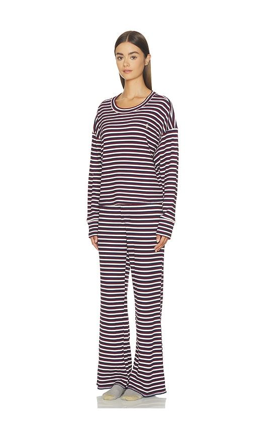 Sleep Club Waffle Long Sleeve Pant Set in Multi. - size L (also in M, S, XS) - Polo Ralph Lauren Intimates - Modalova