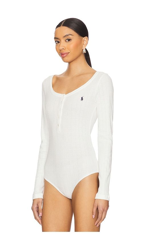 Bodysuit in Ivory. - size L (also in M, XL) - Polo Ralph Lauren Intimates - Modalova