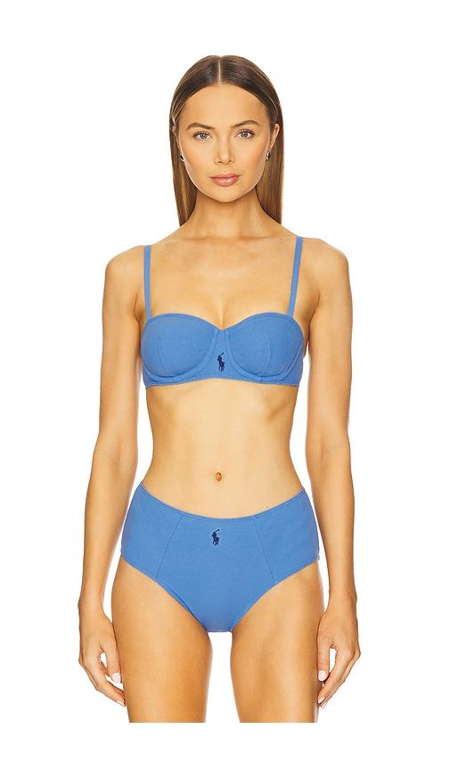 Unlined Balconette in Blue. - size 32B (also in 32C, 32D, 34B, 34C, 34D, 36B, 36C, 36D) - Polo Ralph Lauren Intimates - Modalova