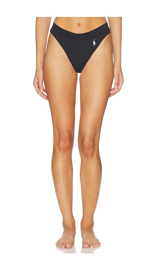 Thong 3 Pack in Black. - size L (also in M, S, XL, XS) - Polo Ralph Lauren Intimates - Modalova