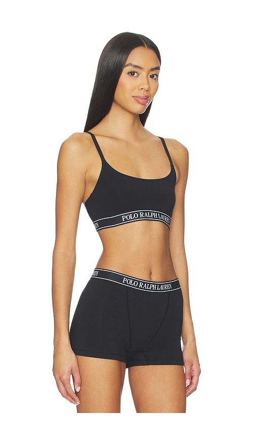Scoop Bralette in Black. - size L (also in M, XS) - Polo Ralph Lauren Intimates - Modalova